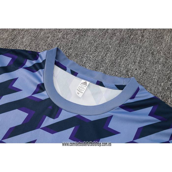 Chandal del Real Madrid 24-25 Manga Corta Negro y Gris - Pantalon Corto